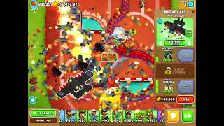 Bloons TD 6: 34.0 Update - Supremely buffed up Flying Fortress Vs 999 Elite Tier 5 Rock Bloons