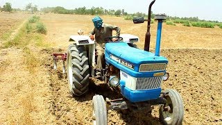 Tractor Working on Cultivator Agriculture Farm screenshot 3