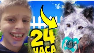 Стал НЯНЕЙ для ЖИВОТНОГО на 24 Часа !