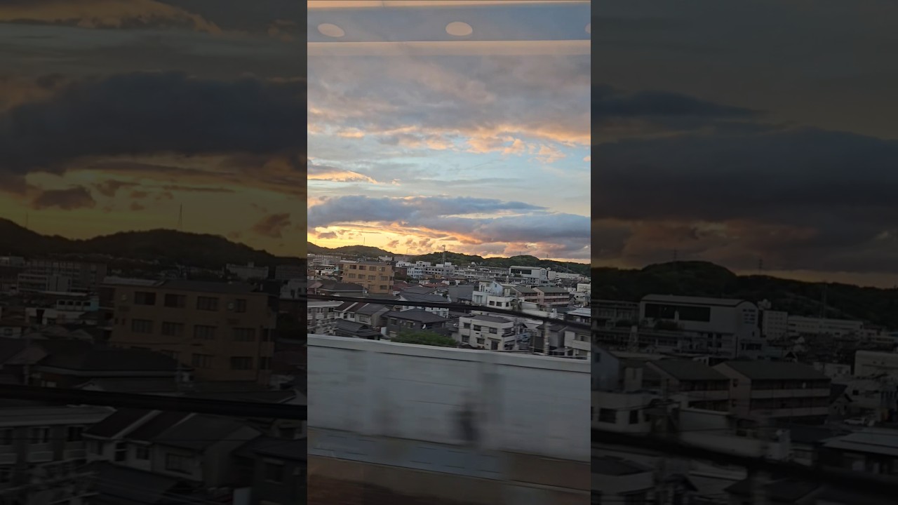 Shinkansen sunsets
