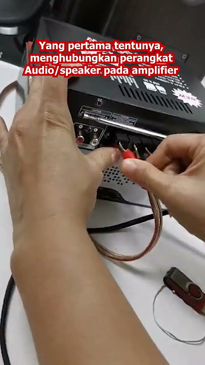 AMPLIFIER 298 BT 300 WATT dengan BLUETOOTH!