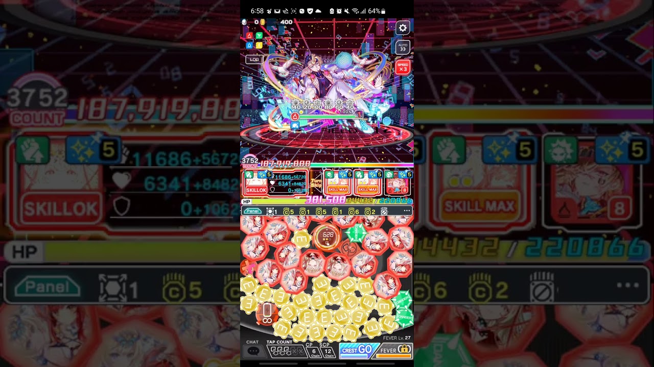 【クラフィ】仮想解析戦:ジェファーソン イーアリリデル入り赤パ　フル版