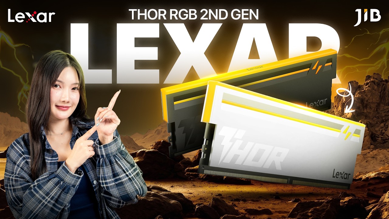 แรม DDR5 จาก LEXAR THOR 2ND GEN รุ่นใหม่โหดกว่ารุ่นก่อนชัดเจน⚡ | JIB Review EP.456