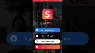 SeeYa dating app - can’t create account screenshot 5