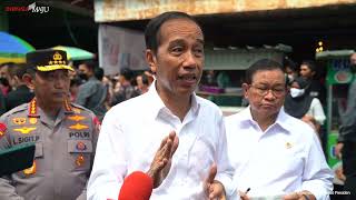 Keterangan Pers Presiden Jokowi usai Meninjau Pasar Kemuning, Pontianak, 29 November 2022