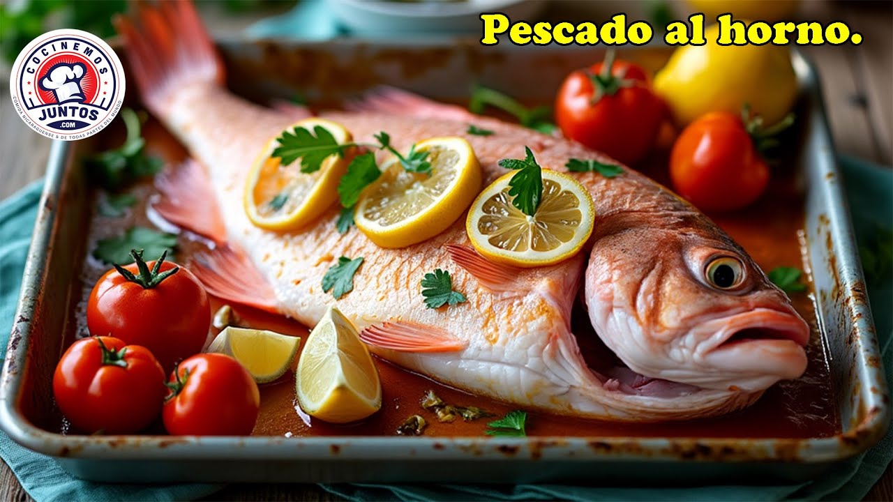 La manera más saludable de  cocinar un pescado 🐟