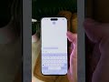 iOS26 Quick Tips in Messages. #Shorts thumbnail