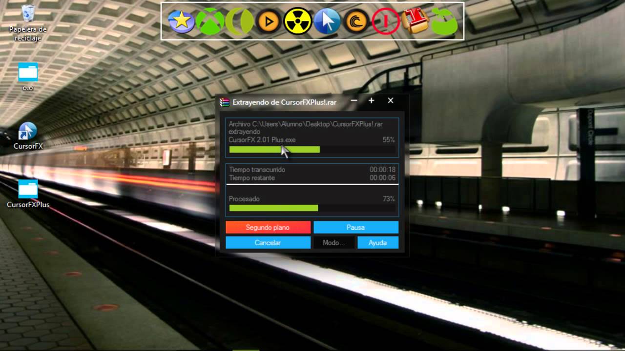 Como solucionar error de Cursor XP y FX - YouTube