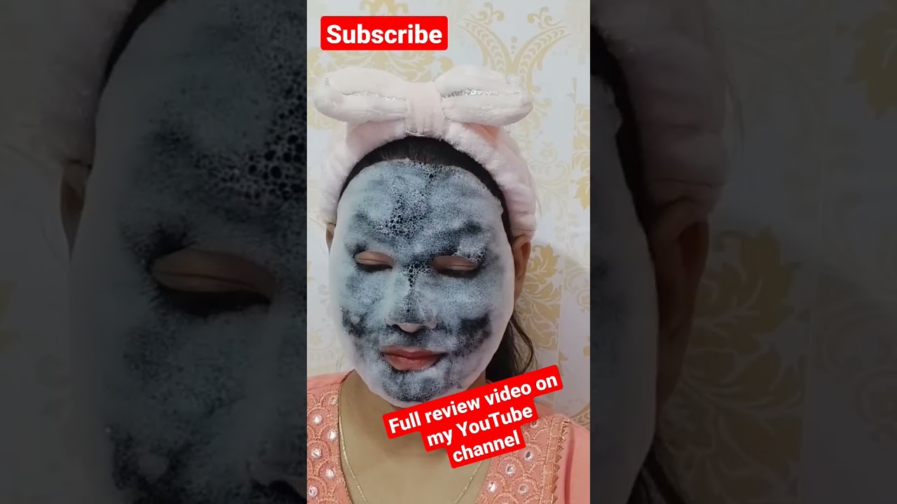 Swiss beauty bubble sheet mask