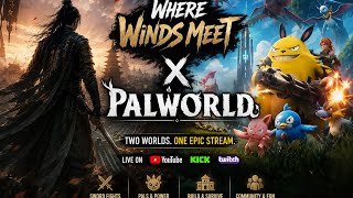😱 TWO INSANE Games in ONE Stream! | Where Winds Meet ⚔️ + Palworld 🔥 screenshot 3