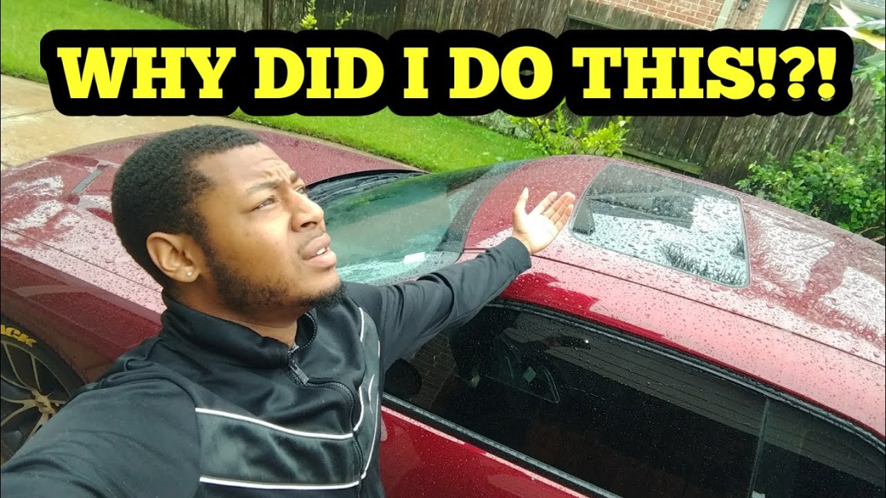 NO TRACTION CONTROL IN THE RAIN WORST DECISION EVER!!!😧 YouTube