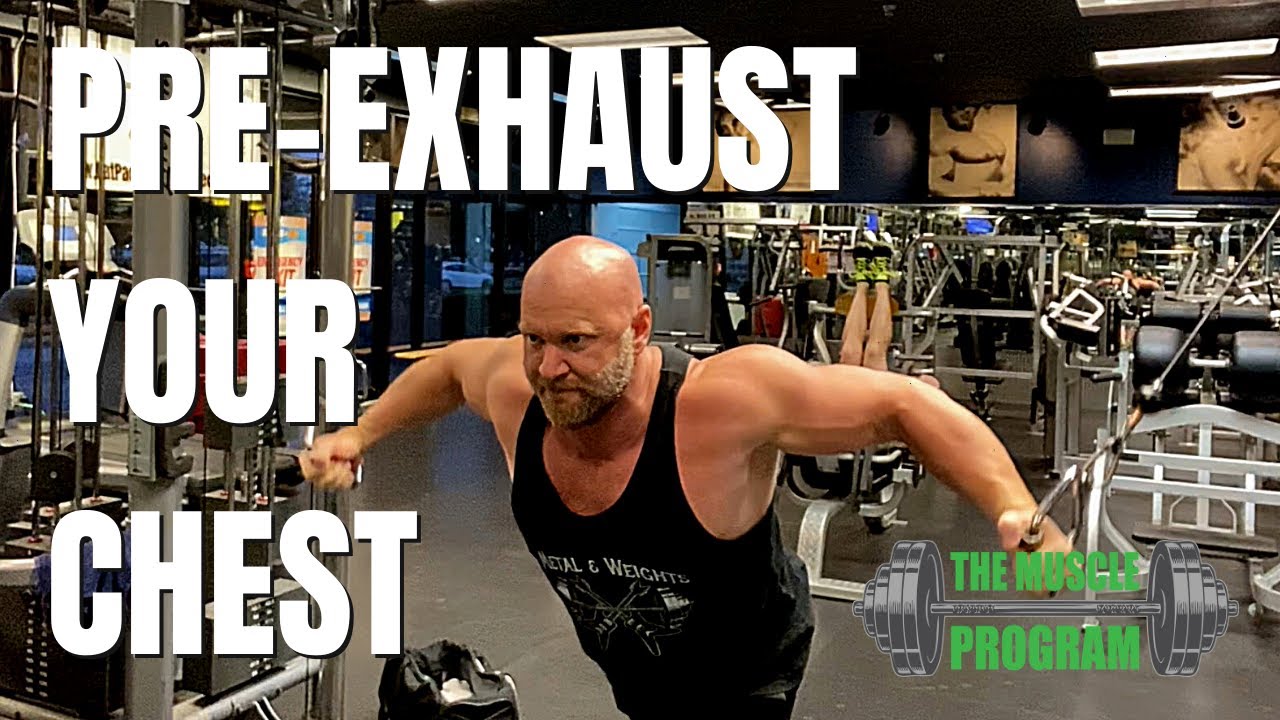 15 Minute Pre contest chest workout with Comfort Workout Clothes