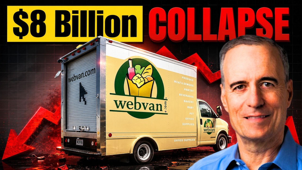 Webvan Failure Webvan: The Fastest $8 Billion COLLAPSE of all Time (CEO Escaped) - YouTube