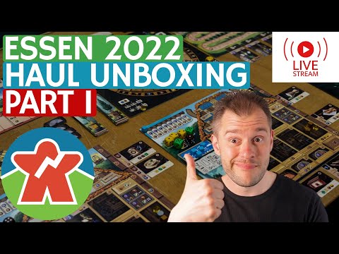Essen 2022 - Haul Unboxing Frenzy - Part I