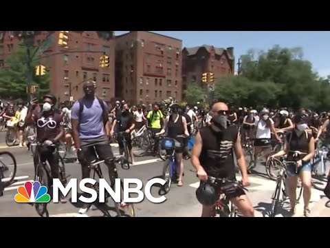 Juneteenth Rallies Across New York City Protest Police Brutality, Demand Change | MSNBC