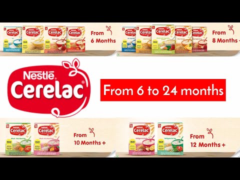 Cerelac Baby Food | From 6 to 24 months | Cerelac - Various stages