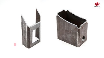 HGTECH TP series laser cutting system for tube/pipe industry