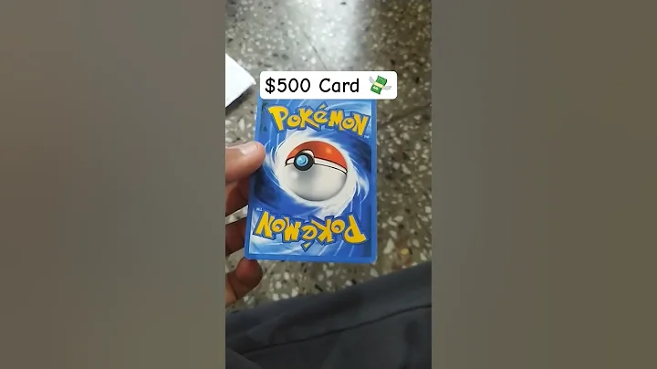 $500 Pokemon Card Charizard Vstar #shorts #shortsfeed #viralvideo #pokemon