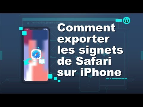 Comment exporter les signets de Safari sur iPhone