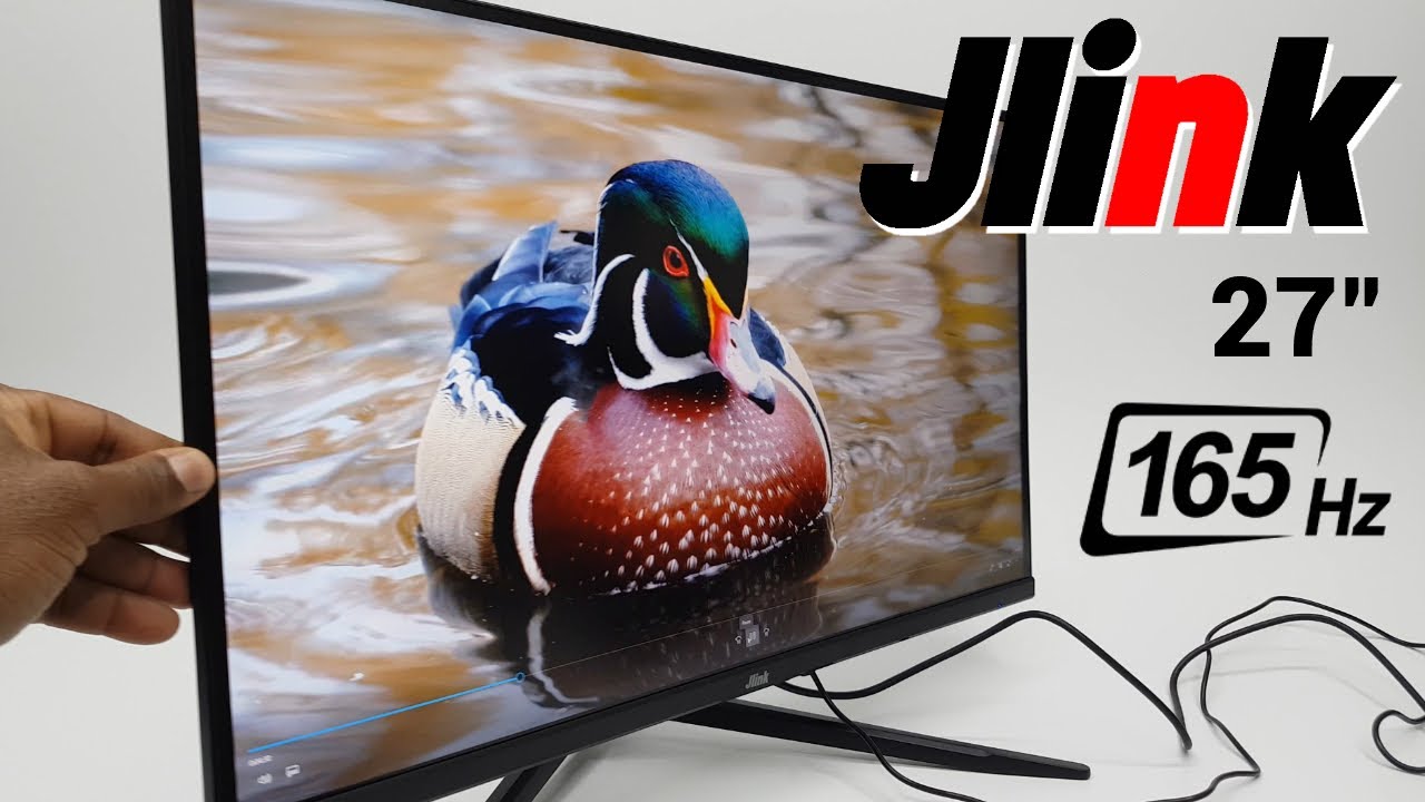 Jlink 27 Inch QHD Gaming Computer Monitor Review - YouTube