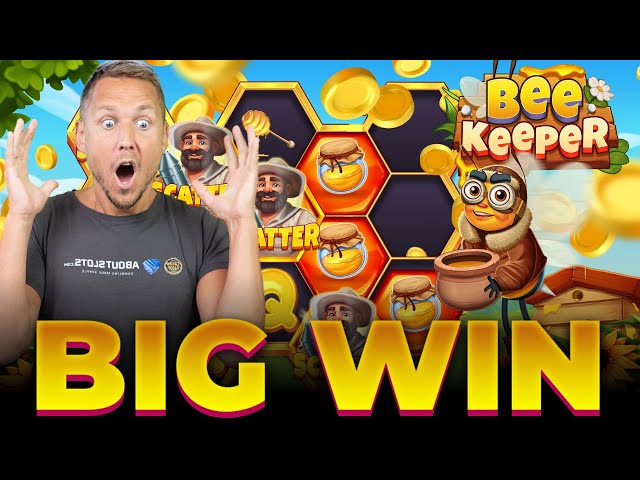 MY HUGE WIN ON BEE KEEPER!! (MEGA WIN) 🐝🔥