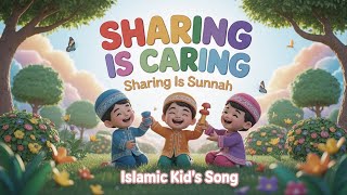 Sharing is caring , Sharing is Sunnah - Islamic kids song for kindness & friendship - Muslim rhymes