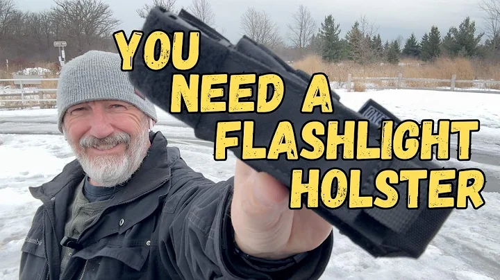 You need a flashlight holster