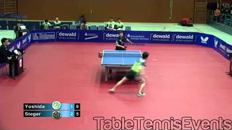 Bastian Steger Vs Masaki Yoshida: Match 5 [German ...