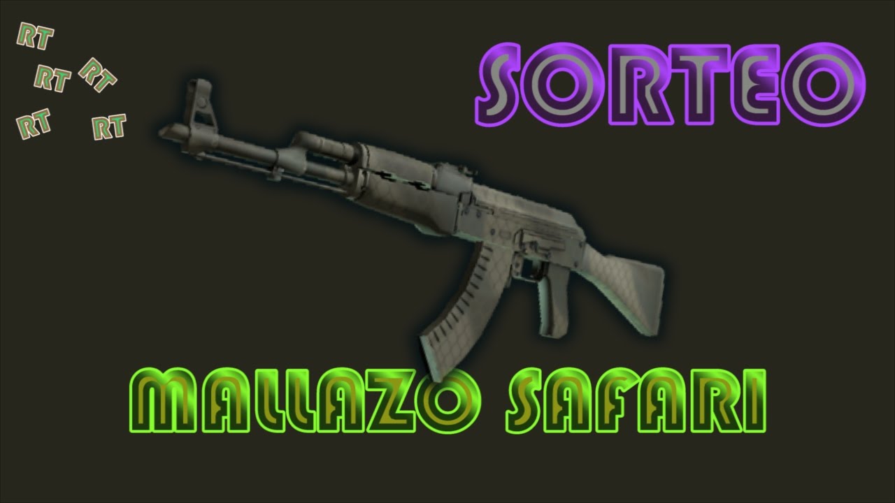 CSGO Sorteo - Give Away AK47 Malla de Safari + ganador del sorteo anterior Counter Strike Skin