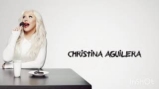 Christina Aguilera - without you (clear background vocal)