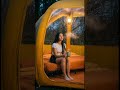 Wants Only Coffee in rainy weather #raincamping #campinglife #campinggirls #solocamping #campingvibe