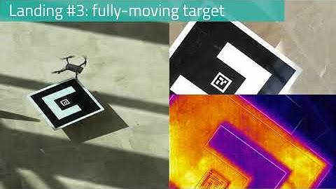 Autonomous Drone landings on QR targets