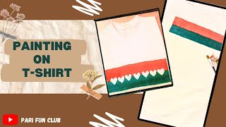 Painting On T-Shirt Pari Fun Club