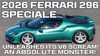 FIRST DRIVE: The 2026 Ferrari 296 Speciale UNLEASHES Its V6 Scream!