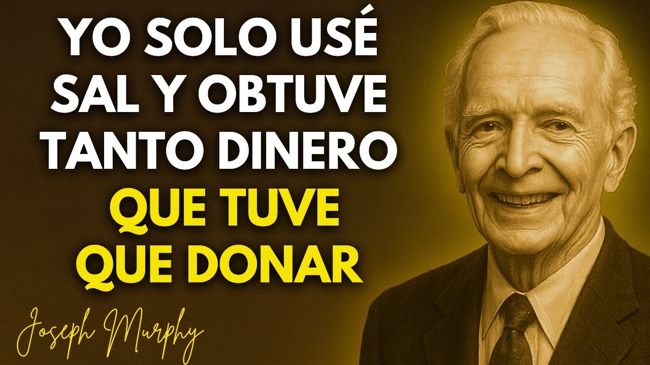 Si Yo Fuera Tú, Probaría Hoy El Ritual Del Vaso Con Sal Para Atraer Dinero. – Joseph Murphy