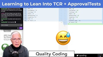 Learning to Lean Into TCR + ApprovalTests (Live Coding)