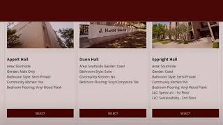Housing Application Phase IV ROOM SEARCH