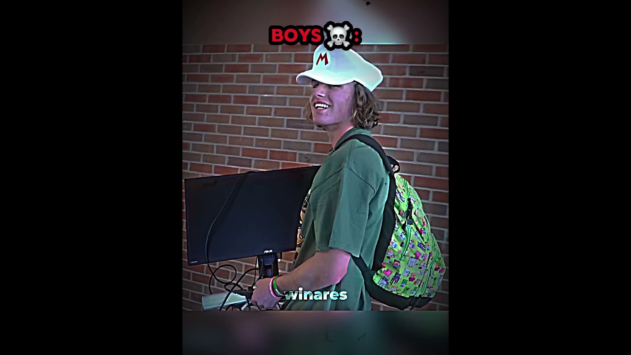 Girls At School Vs Boys Edit Trollface Troll