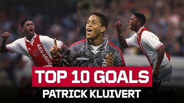 TOP 10 GOALS Patrick Kluivert | The birth of a shooting star 🌟