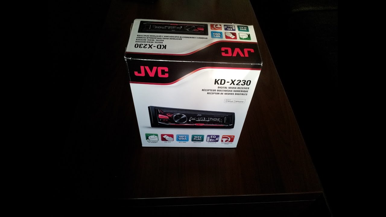 JVC KD-DB98BT CD-Receiver mit Digitalradio DAB+ schwarz