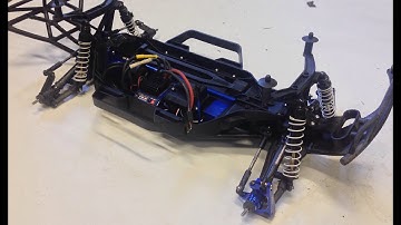 Traxxas Slash 4x4 - how to convert to LCG detailed level 1 upgrade