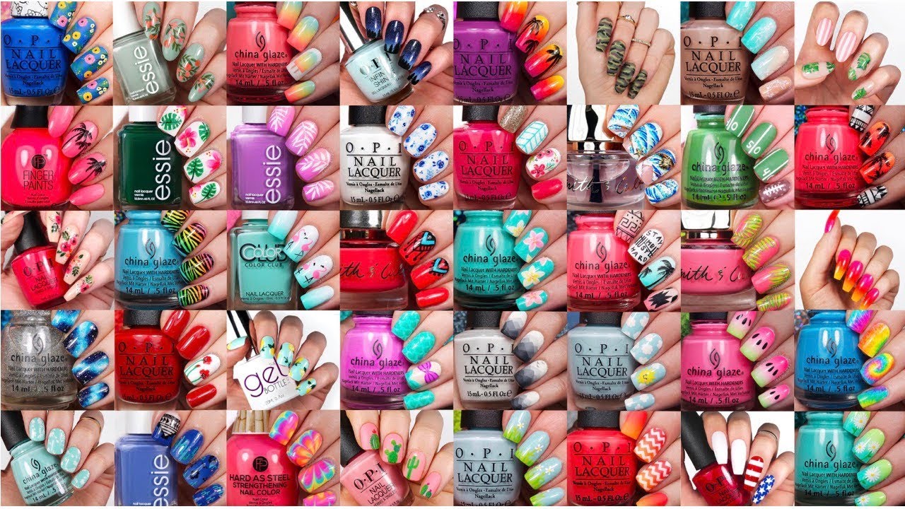 40+ Easy Summer Nail Art Ideas | 40+ Summer Nail Art Tutorials By NAILSBYCAMBRIA