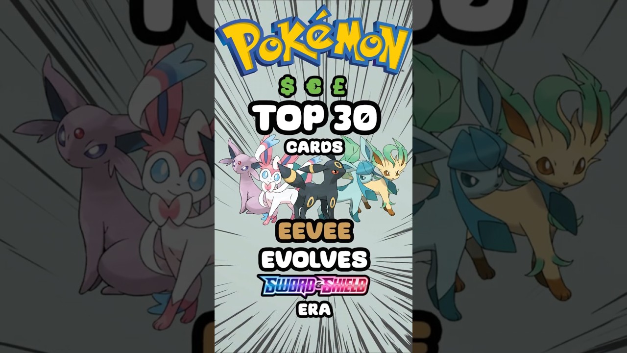 Top 30 Most Expensive Espeon, Sylveon, Umbreon, Glaceon & Leafeon Cards From SW&SH Era (RAW PRICES)