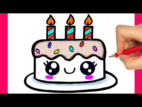 Pastel De Cumpleaños De Vela De 18 Años Gratis Dibujos Animados
