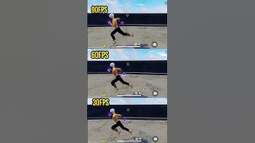 90 fps VS 60 fps VS 30 fps 🔥 Smoothness Test