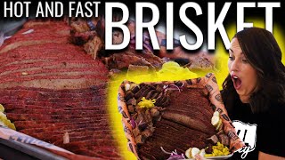 Hot and Fast Brisket ON THE DRUM SMOKER! | Backyard Test Kitchen