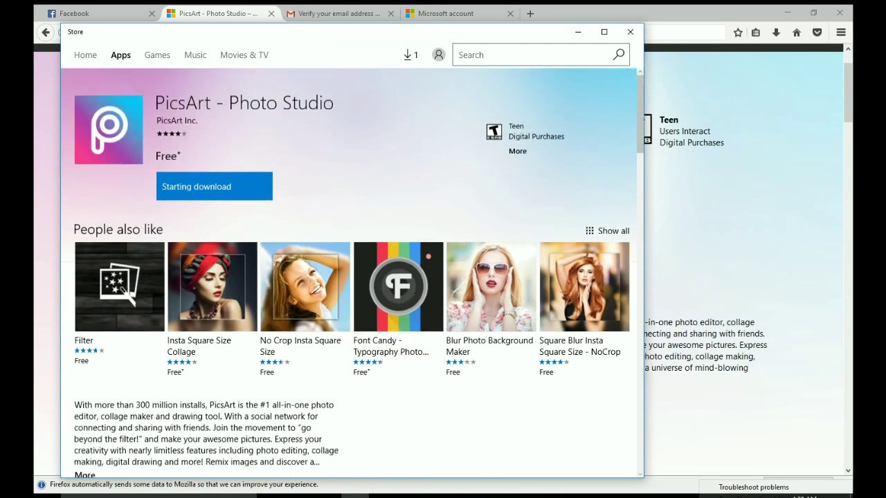 Download Picsart for Windows 10 Free - YouTube