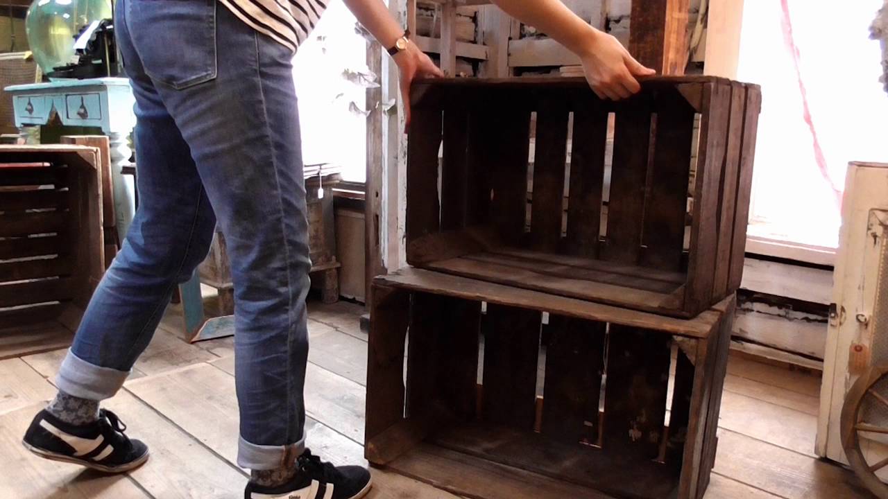 アンティーク木箱のガーデンアレンジ Youtube