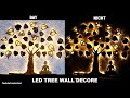 DIY Tree Wall Decor with LED Lights | Wall Decoration Ideas | Creators Hub