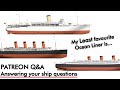 Answering your ship questions! | Oceanliner Designs